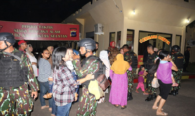 Pada hari Kamis tanggal 14 Juli 2016, anggota Satbrimob Polda Kalsel yang dalam penugasan BKO Polda Papua berangkat dengan diantar oleh keluarga, bertempat di Mako Satbrimob Polda Kalsel