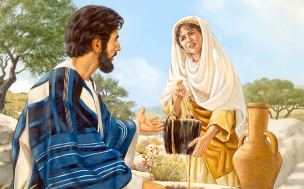 kristus dan wanita air