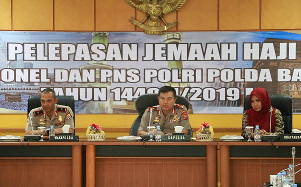 Pelepasan Jamaah Haji Personil Polda Banten 2019 a